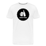 Sauftrag Klassik T-Shirt - weiß