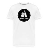 Sauftrag Klassik T-Shirt - weiß