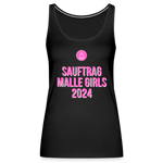 Sauftrag Malle Girls Premium Tank Top - Schwarz