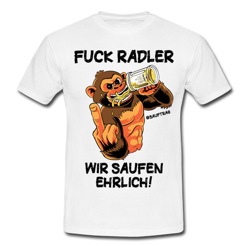 Fuck Radler T-Shirt - Weiß