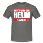 Helm lackiert T-Shirt - Graphit