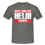 Helm lackiert T-Shirt - Graphit