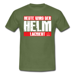 Helm lackiert T-Shirt - Militärgrün