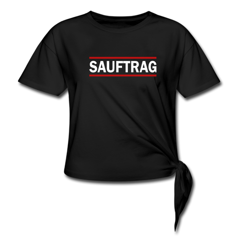 #SFTRG Knotenshirt - Schwarz