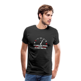 "Stabiler Pegel" -  Premium T-Shirt - Schwarz