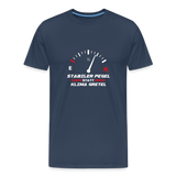 "Stabiler Pegel" -  Premium T-Shirt - Navy