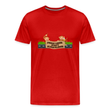 „Prima Leber“ - Männer Premium T-Shirt - Rot