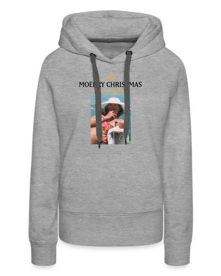 Claudia x SAUFTRAG Hoodie - Grau meliert