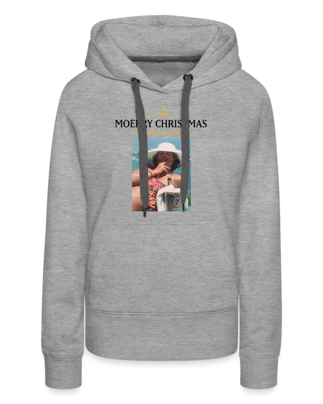 Claudia x SAUFTRAG Hoodie - Grau meliert