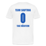 TEAM SAUFTRAG Premium T-Shirt - Weiß