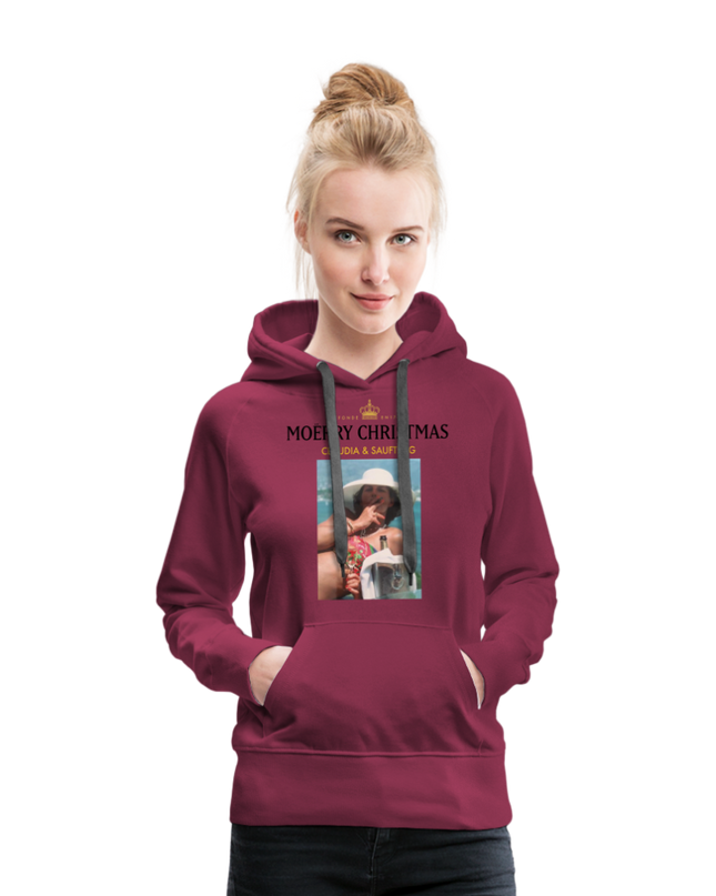 Claudia x SAUFTRAG Hoodie - Bordeaux