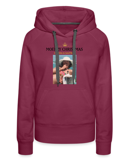 Claudia x SAUFTRAG Hoodie - Bordeaux