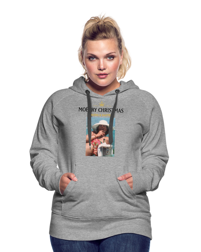 Claudia x SAUFTRAG Hoodie - Grau meliert