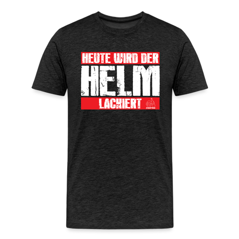 Helm lackiert T-Shirt - Anthrazit