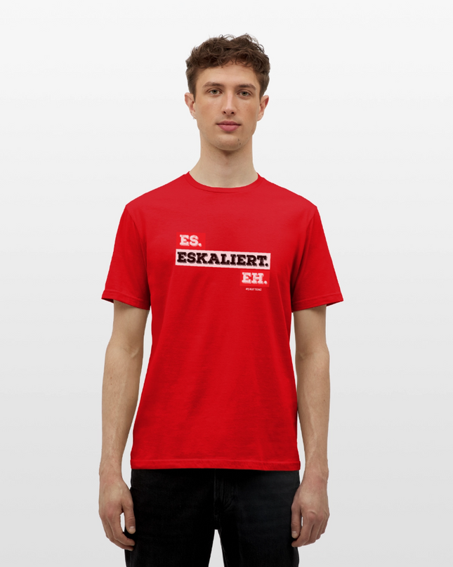 Eskaliert T-Shirt - Rot