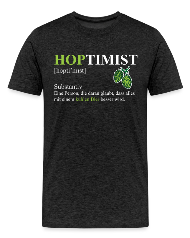 Hoptimist T-Shirt - Anthrazit