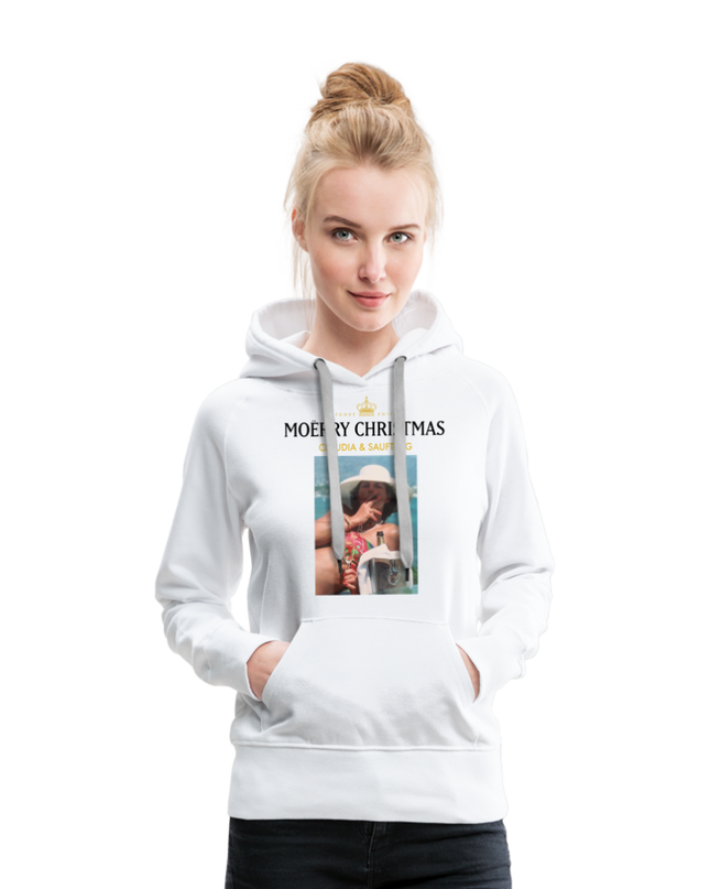 Claudia x SAUFTRAG Hoodie - Weiß