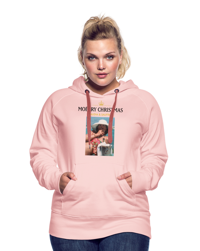 Claudia x SAUFTRAG Hoodie - Kristallrosa