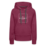 Sauftrag No 1 Premium Hoodie - Bordeaux