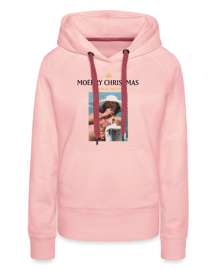 Claudia x SAUFTRAG Hoodie - Kristallrosa
