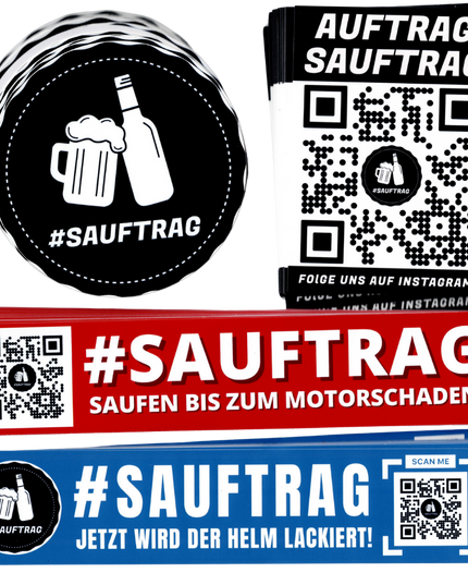 Sauftrag Aufkleberpaket ~100Stk