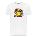 Saufprimat - Männer Premium T-Shirt - weiß