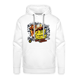 Saufprimat - Männer Premium Hoodie - weiß