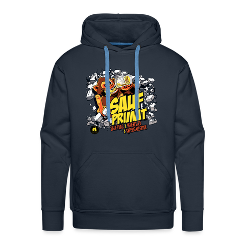 Saufprimat - Männer Premium Hoodie - Navy