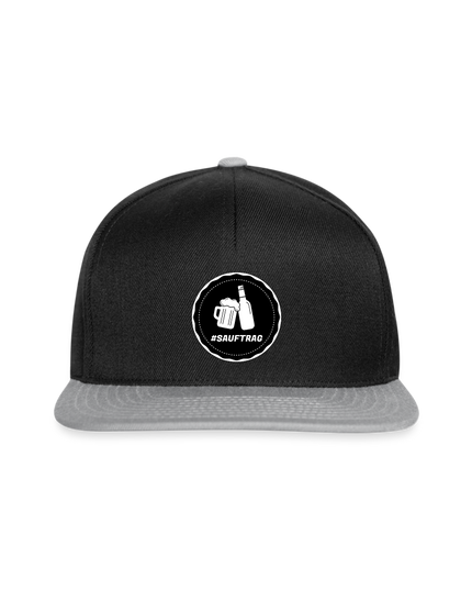 Sauftrag Cap - Schwarz/Grau