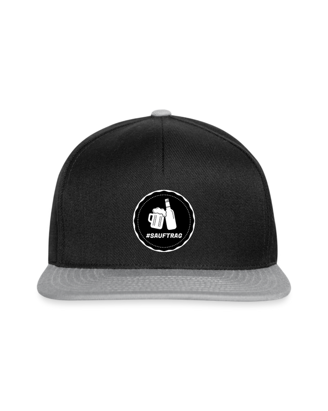 Sauftrag Cap - Schwarz/Grau