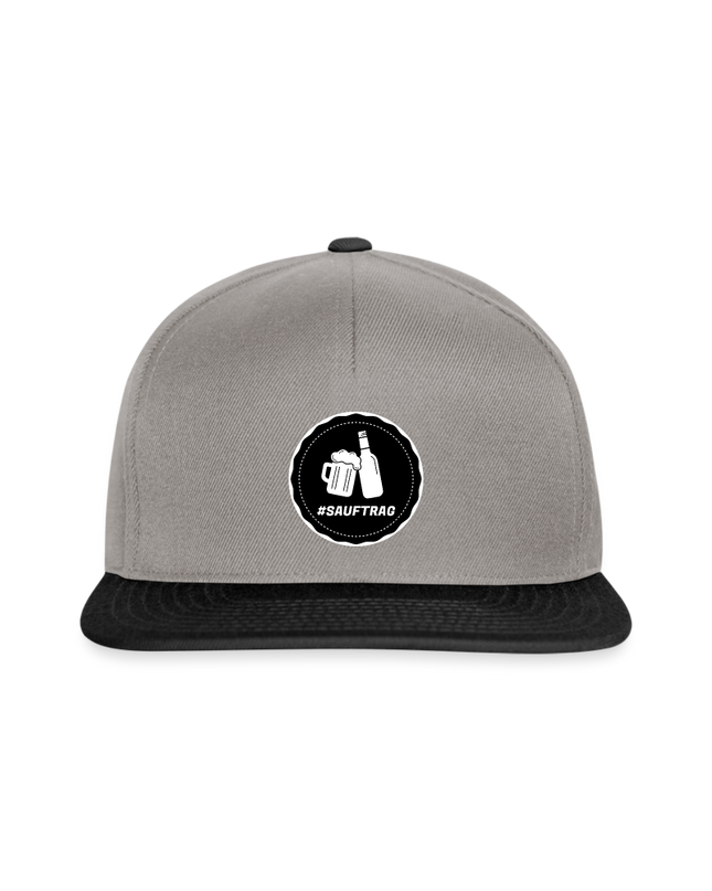 Sauftrag Cap - Graphit/Schwarz