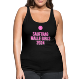 Sauftrag Malle Girls Premium Tank Top - Schwarz