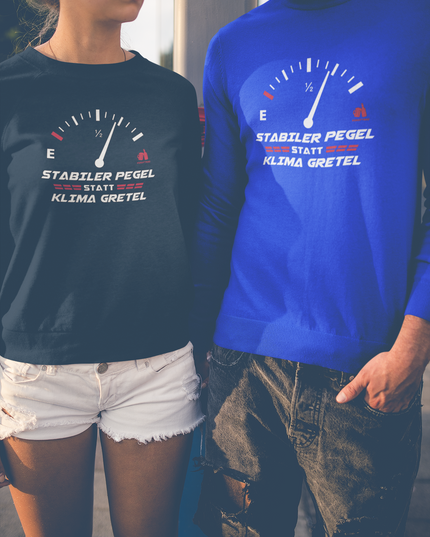 "Stabiler Pegel" Unisex Pullover