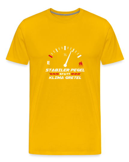 "Stabiler Pegel" Männer T-Shirt