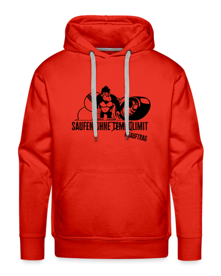 "Saufen ohne Limit" Männer Hoodie