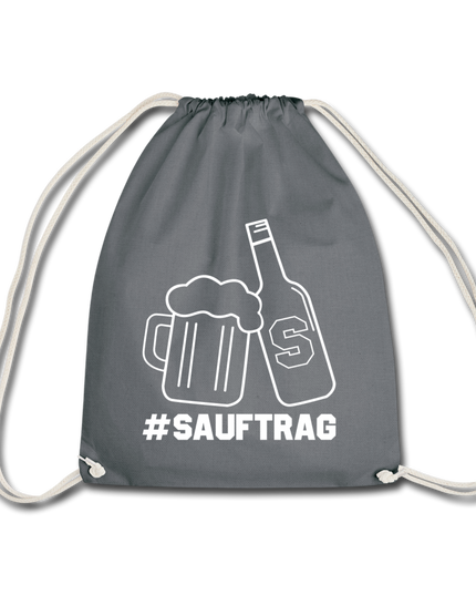 Sauftrag Saufbeutel - grey