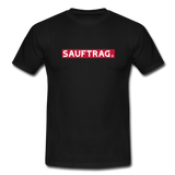 Sauftrag T-Shirt - black