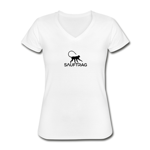 Primatenweibchen T-Shirt - white