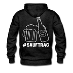 #Sauftrag Premium Hoodie - charcoal grey