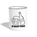 Sauftrag Tasse 2020 - Weiß/Schwarz