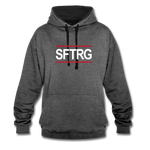 SFTRG Contrast Colour Unisex Hoodie - Anthrazit/Schwarz