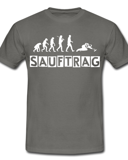 Das EvolutionSauftrag T-Shirt - Graphite