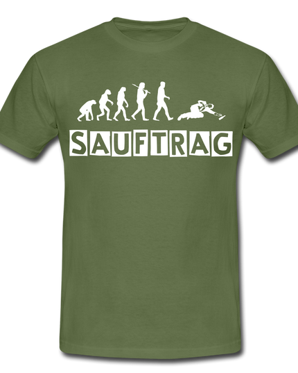 Das EvolutionSauftrag T-Shirt - Militärgrün