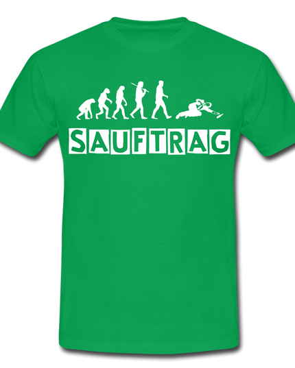 Das EvolutionSauftrag T-Shirt - Kelly Green