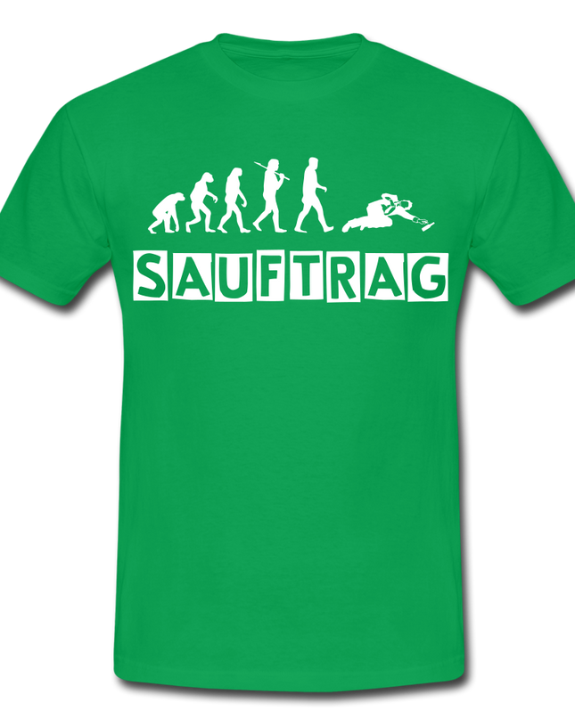Das EvolutionSauftrag T-Shirt - Kelly Green