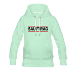 SAUFTRAG Premium Hoodie Frauen - helles Mintgrün