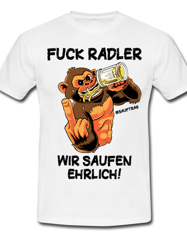Fuck Radler T-Shirt - Weiß