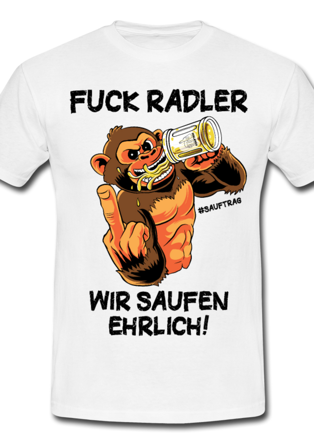 Fuck Radler T-Shirt - Weiß