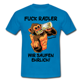 Fuck Radler T-Shirt - Royalblau