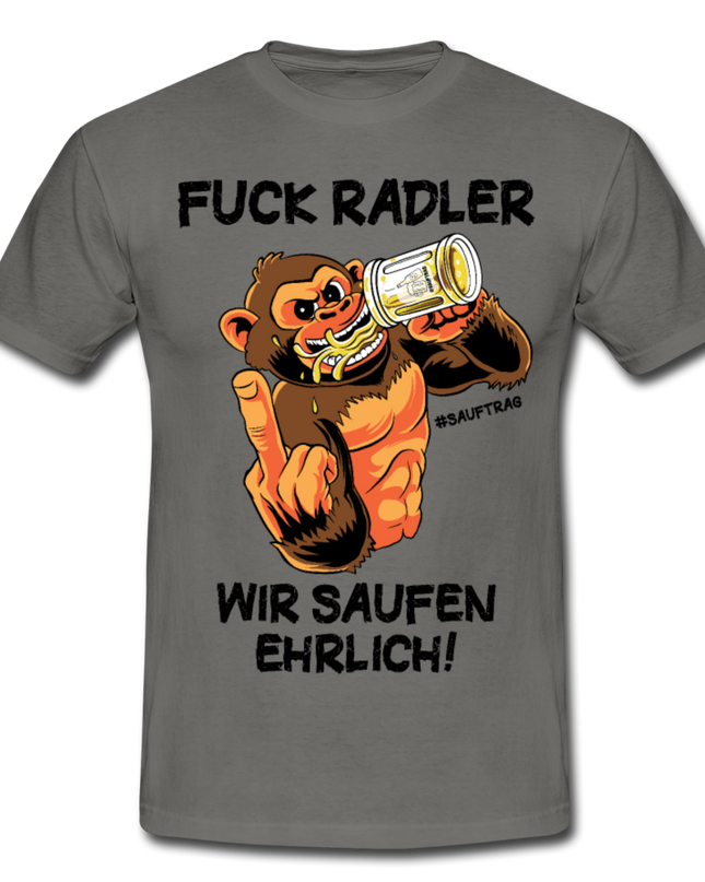 Fuck Radler T-Shirt - Graphit